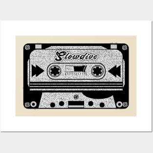 slowdive cassette Posters and Art